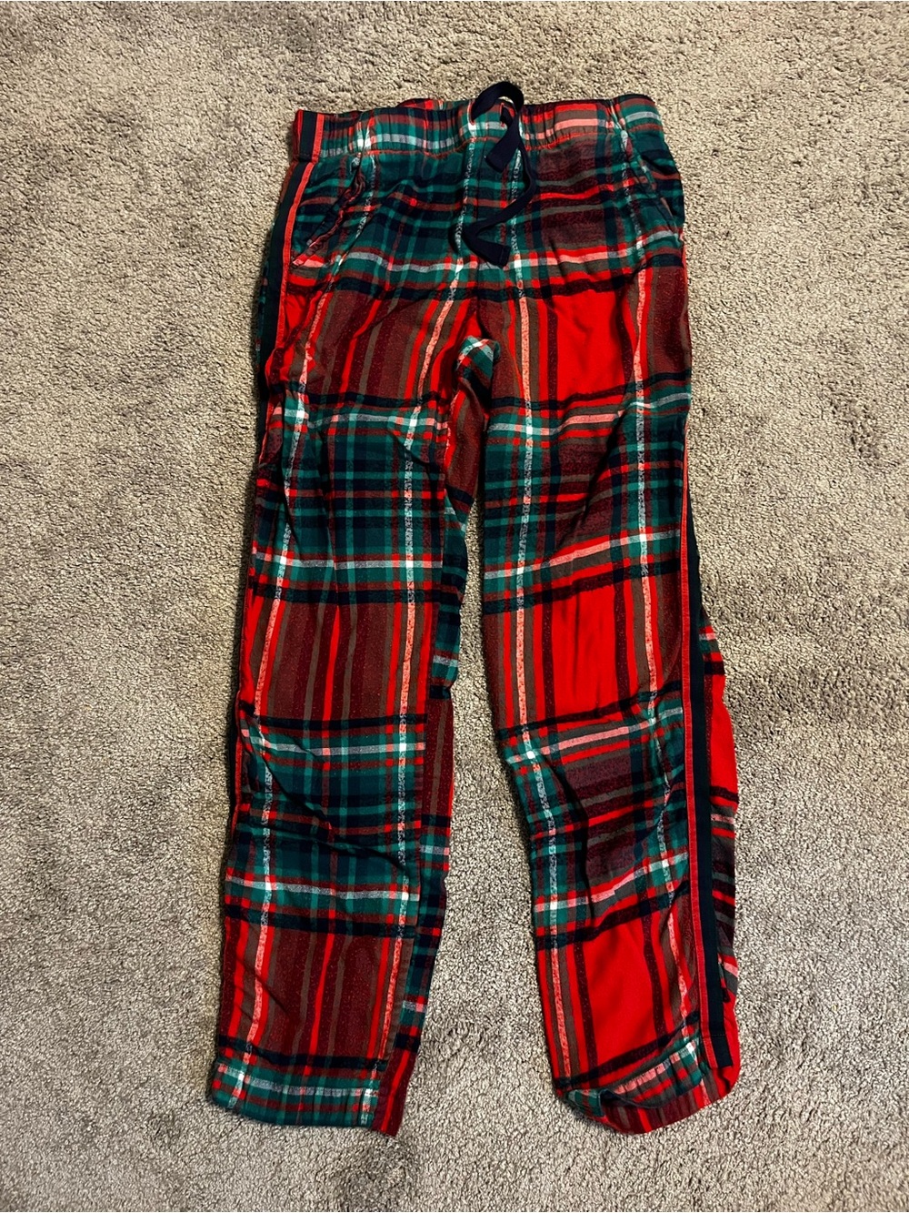 Aerie - Red and Green Plaid Lounge Pants - Size S